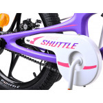 Detský bicykel 18" Space Shutle RB-18-22 fialovo-čierny 